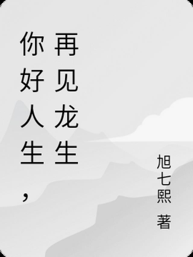 你好人生再见龙生铅笔小说